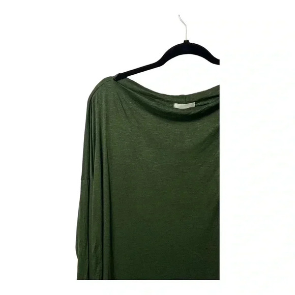 1263. NINEXIS BOAT NECK LONG SLEEVE TOP SIZE X-LARGE GREEN IN‎ COLOR LIGHTWEIGHT - Picture 5 of 12